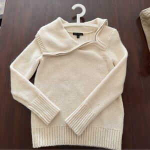 Banana Republic Off-White Cowl Neck Sweater